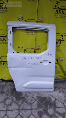 OPEL COMBO E SAĞ SÜRGÜLÜ KAPI BEYAZ ÇIKMA ORJİNAL YEDEK PARÇA