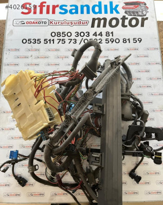 7524652 BMW 3 E46 ÇIKMA MOTOR TESİSATI