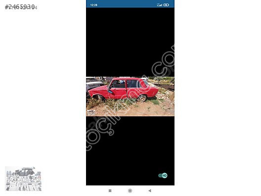 Fiat Tofaş 124 Serçe murat komple kupa parça olarak satı