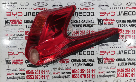 NİSSAN JUKE F15 SOL STOP ÇIKMA YEDEK PARÇA 2011-2015