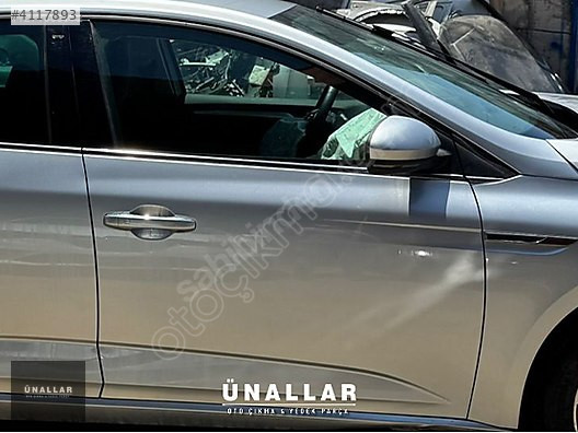 RENAULT MEGANE 4 SAĞ ÖN KAPI ve TÜM AKSAM| ÜNALLAR OTO ÇIKMA |