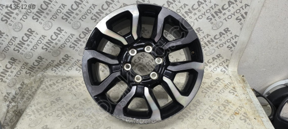 TOYOTA HİLUX INVINCIBLE 18 İNCH ÇELİK JANT 1 ADET ÇIKMA ORJİNA