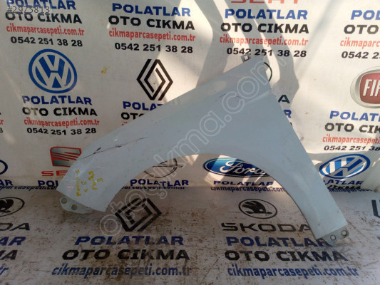 Ford focus 3 sol ön çamurluk orijinal beyaz