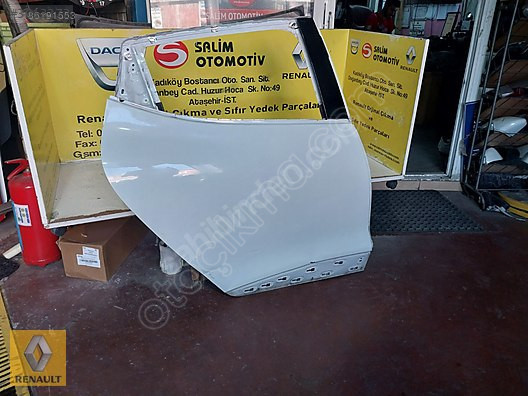 RENAULT CLİO 4 SAĞ ARKA KAPI CIKMA ORJINAL VE DİĞER PARCALAR