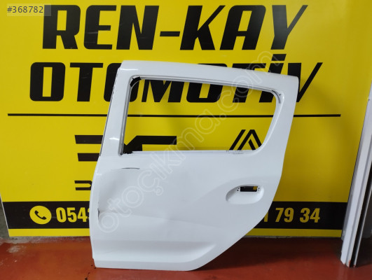 DACİA DUSTER SOL ARKA KAPI BEYAZ ORJ ÇIKMA RENKAY OTO KOCAELİ