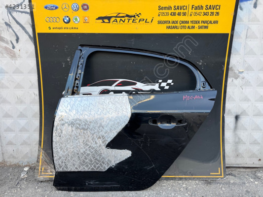 RENAULT MEGANE 4 SOL ARKA KAPI ÇIKMA ORİJİNAL