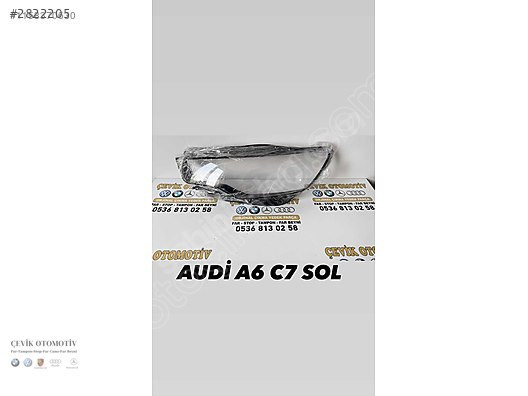 AUDİ A6 C7 SOL FAR CAMI