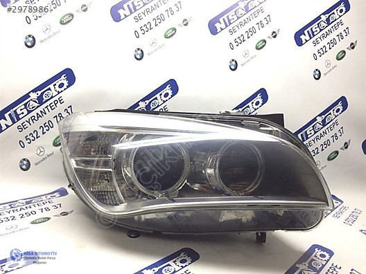 BMW X1 SERİSİ E84 KASA SAĞ FAR LCİ XENON ORJ ÇIKMA 7290240-07