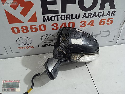 TOYOTA AVENSİS SOL AYNA ÇIKMA ORİJİNAL PARÇA 2010-2013