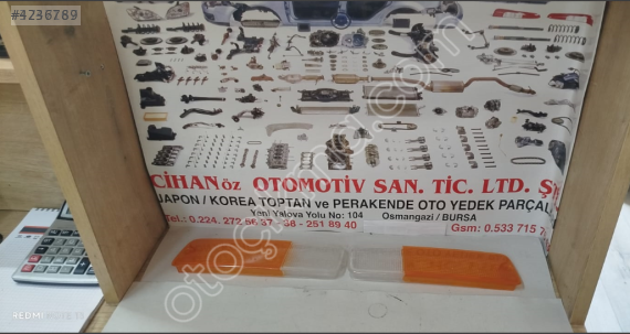 MITSUBISHI L200 MAGNUM TAMPON SİNYAL CAMI SAĞ-SOL 1999-2006.