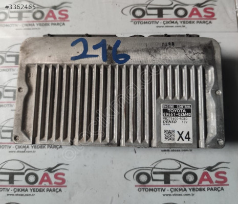TOYOTA COROLLA 1.33 MOTOR BEYNİ 89661-0ZM40