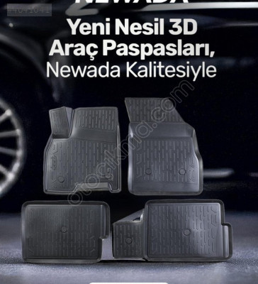 Araç paspas yeni nesil 3 D