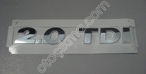VW CADDY GOLF 09-18 ARKA BAGAJ (2.0 TDI) YAZISI 5K0853675Q 739