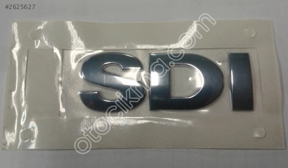 VW CADDY PASSAT POLO 97-10 ARKA BAGAJ SDI YAZISI 3B0853675G 739