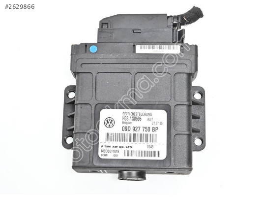 VW Touareg 7L Otomatik Şanzıman Beyni 09D927750BP Garantili Orj.