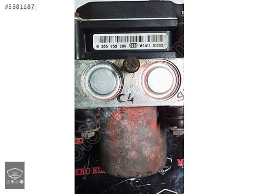 CİTROEN C4 ABS BEYNİ 0265952289 0265252802