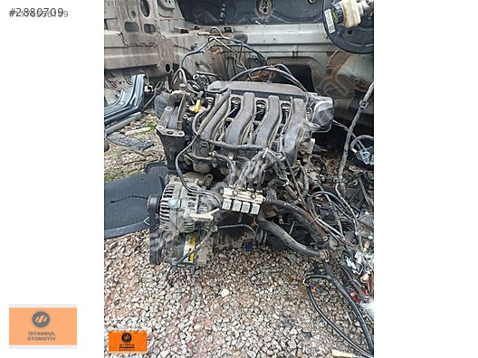 RENAULT MEGANE 2 1.6 B ORJINAL ÇIKMA KOMPLE MOTOR 