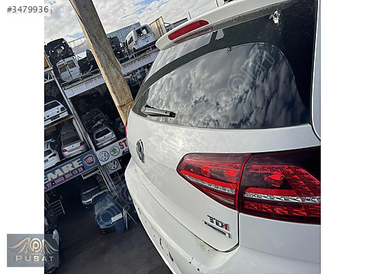 VOLKSWAGEN GOLF 7 ÇIKMA HATASIZ BAGAJ KAPAĞI BEYAZ LC9A