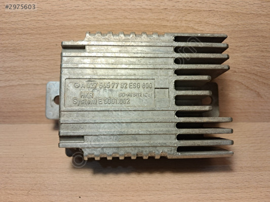 EGS 600 MERCEDES W210 FAN BEYİN