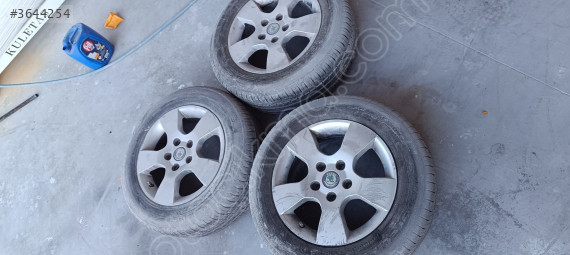 SCODA OCTAVIA SÖKME ORJİNAL JANT 15 İNÇ 1Z0601025 ADET
