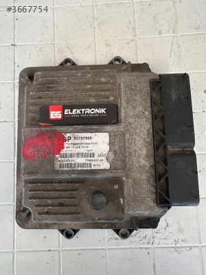 51781569  Fiat Punto Motor Beyni 1.3 MJD6F3.P7 HW03P