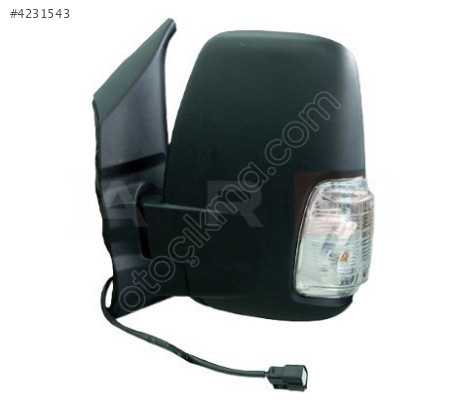 SOL DIŞ AYNA (ELEKT+KATL+BEYAZ SİNYAL+KISA KOL) TRANSİT V363 14>