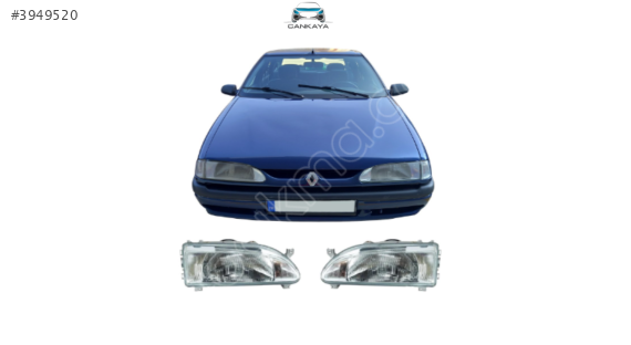 RENAULT 19 SAĞ/SOL FAR (ADET FİYAT)SIFIR  7701036027-7701036028
