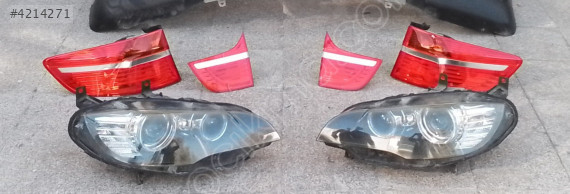 BMW X6 SAĞ SOL FAR-STOP  SÖKME ORJINAL SET