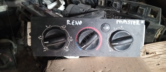 Renault master kalorifer kontrol paneli