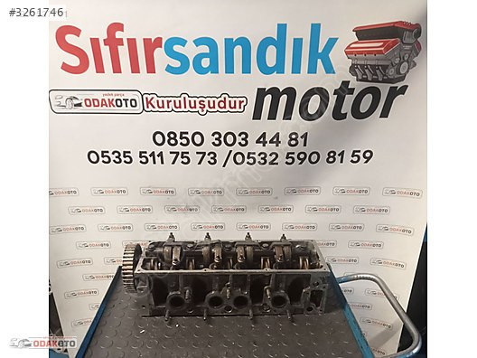 Renault Clio 1.2 1.4 Karbüratörlü Çıkma Silindir Kapağı Orjinal