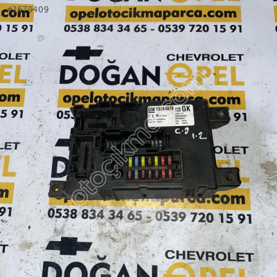 Opel Corsa D Çıkma BCM Beyni Gövde Kontol Beyni 13265078