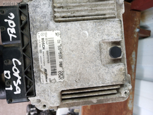 Opel Corsa d1 motor beyni