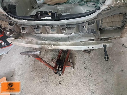 PEUGEOT 208 2014 MODEL ARKA TAMPON DEMİRİ ORJİNAL 