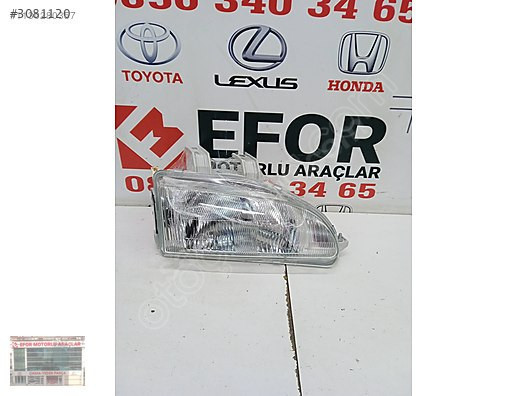 HONDA CİVİC H.B SIFIR SAĞ FAR 92-95