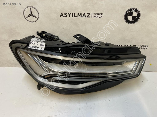 AUDİ A6 SAĞ FAR ORJİNAL MATRİX OEM:4G0941774H