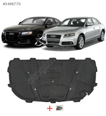 8T0863825H MOTOR KAPUT KEÇESİ KLİPSLİ AUDİ A6 05-11