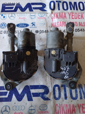 Peugeot 407 ön silecek motorları EMR OTOMATİV