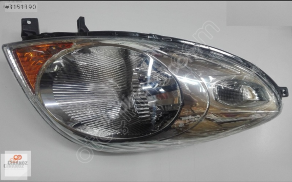 2006-2009 Nissan Note DEPO Sol-sağ Far - adet fıyatı