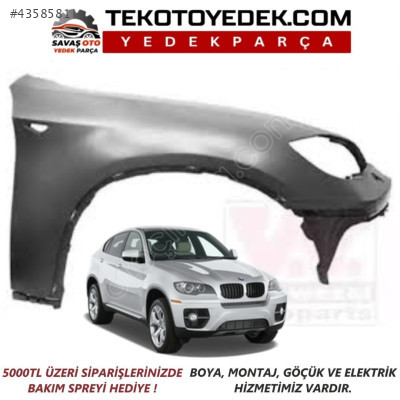 BMW X6 E71 ÖN ÇAMURLUK SAĞ SOL 2008 2009 2010 2011 2012 /KAMPANYA