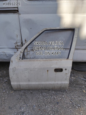 SKODA FELİCİA ÇIKMA ORJİNAL SOL ÖN KAPI