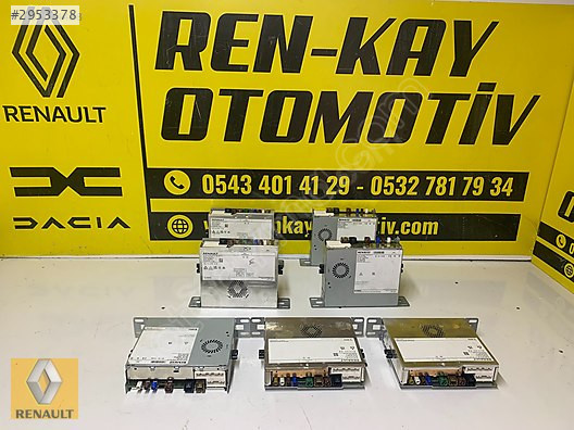 259159738R RENAULT CLİO 5 HYBRID RADYO NAVİGASYON SIFIR ORJ
