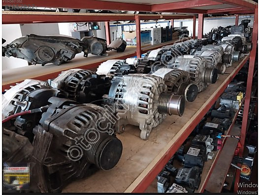 AV6N10300DC FORD FİESTA 1.6 FOMOCO ŞARJ DİNAMOSU