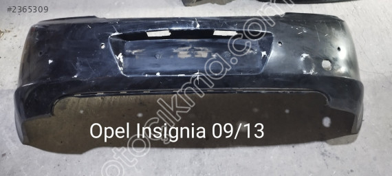 Opel Insignia çıkma arka Tampon