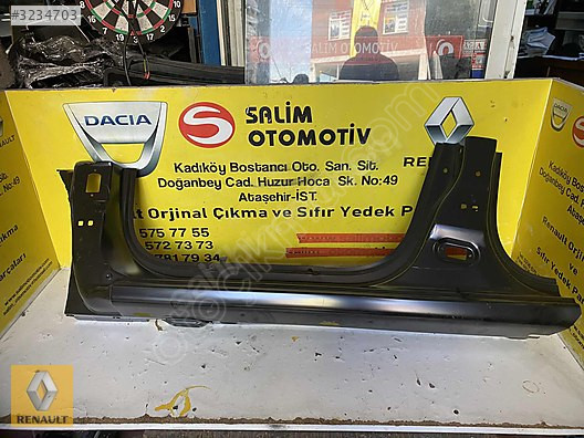 RENAULT CLIO 4 SIFIR SOL MARŞBİYEL SACI VE DİĞER PARÇALARI