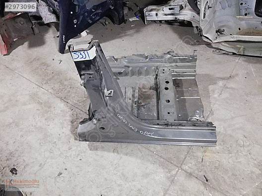OPEL CORSA E SAĞ ORTA DİREK MARŞPİYEL ŞASİ KESME