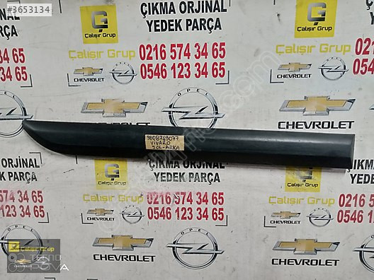 VİVARO SOL ARKA KAPI BANDI OEM 9808749077 ÇIKMA SÖKME YEDEK PAR