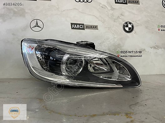 VOLVO S60 XENON SAĞ FAR ORJİNAL 8 FİŞ
