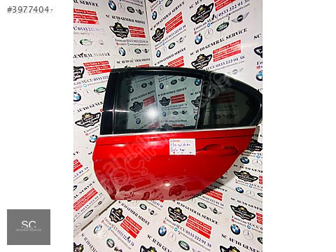 BMW F30 KIRMIZI BOYASIZ DOLU SOL ARKA KAPI - HATASIZ F30 KAPI