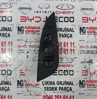 NİSSAN PULSAR SOL CAM DÜĞMESİ VE BAKALİTİ ÇIKMA YEDEK PARÇA