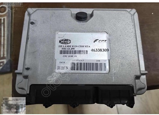 FİAT FİORİNO 1.3 EURO 5 MOTOR BEYNİ ORİJİNAL ÇIKMA